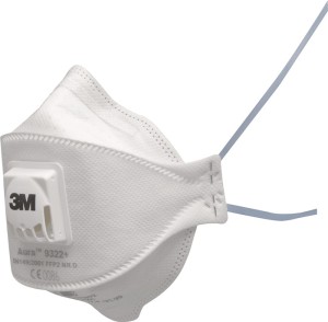 Maska przeciwgazowa Aura™ 9322+ FFP2 NR D z zaworem wydechu 3M