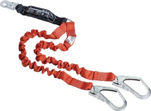 Amortyzator bezp. z absorberem energii Tyger Twin FlexBelt długość 2 m EN 354, E