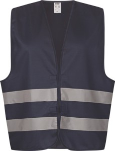 Kamizelka SKARDE wielkość uniwersalna granat. obwód kl. piersiowej ok. 130 cm EN