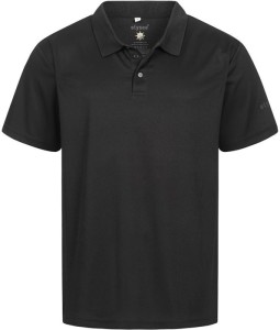 Koszulka polo męska TINEO wielkość XXL czarny ELYSEE