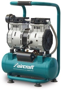 Sprężarka Handy Silence 221 OF E 200 l/min 8 barów 1,1 kW 230 V/50 Hz 6 l AIRCRA