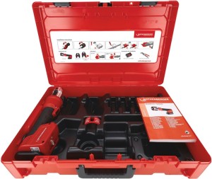 Hybrydowa maszyna dociskowa ROMAX NANO CAS iJaw i 32 kN 0–108 mm urządzenie pods