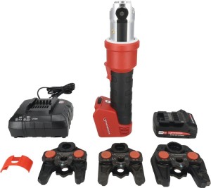 Hybrydowa maszyna dociskowa ROMAX NANO 32 kN 0–108 mm szczęka doc. iJAW TH 16, 2
