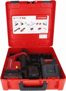 Zaciskarka akumulatorowa ROMAX Compact III Basic SET2 AMP 19 kN 15-35 mm 2X2Ah,