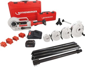 Akumulatorowa giętarka rur ROBEND® 4000 E 15–18–22–28 mm typ: AMP ROTHENBERGER