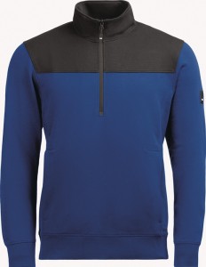 Bluza z zamkiem błyskawicznym ROB wielkość XL niebieski royal-czarny FHB