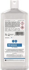 Środek dezynfekcyjny do rąk Pevasan Gel 1 l twarda butelka PAUL VOORMANN