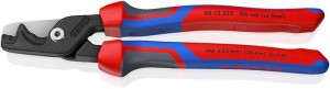 Nożyce do kabli StepCut XL długość 225 mm głowica oksydowana uchwyt Comfort KNIP