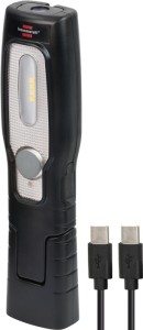Akumulatorowa lampa ręczna LED HL 201 A 3,7 V 1 Ah litowo-jonowy 250 + 70 lm cza