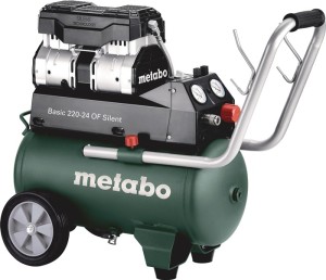 Sprężarka Basic 220-24 OF Silent 220 l/min 8 barów 1,1 kW 24 l METABO