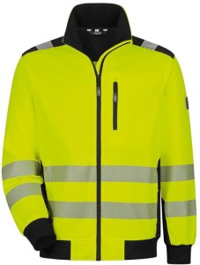 Sweter ochronny ostrzegawczy DEMINO wielkość XL żółty/czarny ELYSEE