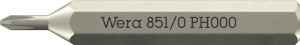Bit 851/0 Micro PH 000 długość 30 mm WERA