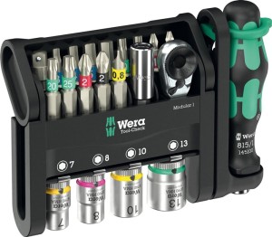 Asortyment bitów Tool-Check Modular 1 21-częśc. WERA