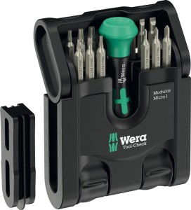Asortyment bitów Tool-Check Modular Micro 1 22-częśc. WERA