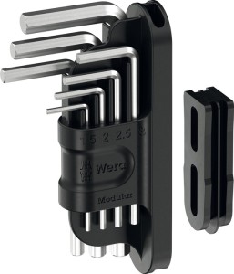 Zestaw kluczy kątowych Tool-Check Modular Hex-Plus 1 8-częśc. Hex-Plus WERA
