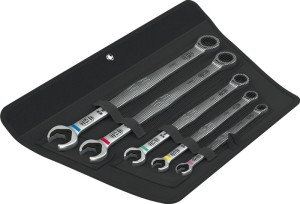Zest. kluczy oczkowo-płask. z grzechotką 6007 Joker 5 Set 1 5-częśc. rozmiar klu
