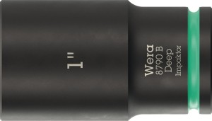 Klucz nasadowy 8790 B Impaktor Deep 3/8 cal. 1 cal. długość 63 mm WERA