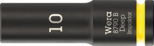 Klucz nasadowy 8790 B Impaktor Deep 3/8 cal. 10 mm długość 63 mm WERA