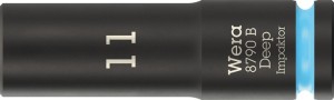 Klucz nasadowy 8790 B Impaktor Deep 3/8 cal. 11 mm długość 63 mm WERA