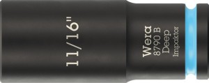 Klucz nasadowy 8790 B Impaktor Deep 3/8 cal. 11/16 cal. długość 63 mm WERA