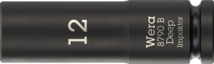 Klucz nasadowy 8790 B Impaktor Deep 3/8 cal. 12 mm długość 63 mm WERA