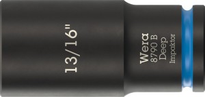 Klucz nasadowy 8790 B Impaktor Deep 3/8 cal. 13/16 cal. długość 63 mm WERA