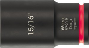 Klucz nasadowy 8790 B Impaktor Deep 3/8 cal. 15/16 cal. długość 63 mm WERA