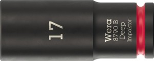 Klucz nasadowy 8790 B Impaktor Deep 3/8 cal. 17 mm długość 63 mm WERA