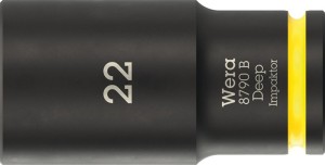 Klucz nasadowy 8790 B Impaktor Deep 3/8 cal. 22 mm długość 63 mm WERA