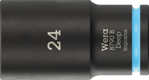 Klucz nasadowy 8790 B Impaktor Deep 3/8 cal. 24 mm długość 63 mm WERA