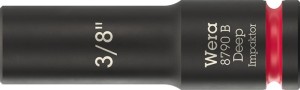 Klucz nasadowy 8790 B Impaktor Deep 3/8 cal. 3/8 cal. długość 63 mm WERA