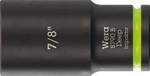 Klucz nasadowy 8790 B Impaktor Deep 3/8 cal. 7/8 cal. długość 63 mm WERA