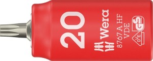 Klucz nasadowy 8767 A VDE HF 1/4 cal. TX 20 długość 36 mm WERA