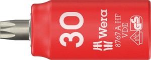 Klucz nasadowy 8767 A VDE HF 1/4 cal. TX 30 długość 36 mm WERA