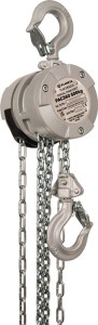 Wciągnik koła czołowego PAC360 udźwig 500 kg wys. podnoszenia 3,0 m aluminium PL