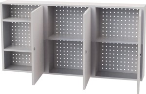 Szafka wisząca w.750 x sz.1500 x gł. 200 mm d.z bl.p. jasnoszary/jasnoszary blac
