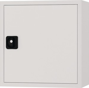 Szafka wisząca wys.600 x szer.600 x gł.200 mm d.z bl.p. jasnoszary/jasnoszary bl