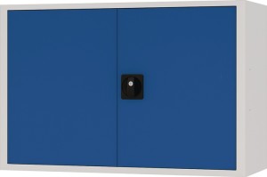 Szafka wisząca wys.600 x szer.900 x gł.200 mm d.z bl.p. jasnoszary/niebieski syg