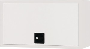 Szafka wisząca wys.400 x szer.700 x gł.310 mm d.z bl.p. jasnoszary/jasnoszary bl