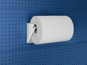 Uchwyt do rolki papierowej szer. 424 x gł. 231 x wys. 226 mm szerokość rolki mak