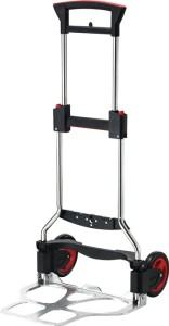 Taczka transportowa składana stal szlachetna aluminium wysokość 1130 mm dł. łopa