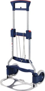 Taczka transportowa składana rura stalowa aluminium wysokość 1030 mm dł. łopaty