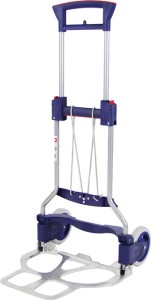 Taczka transportowa składana rura stalowa aluminium wysokość 1130 mm dł. łopaty