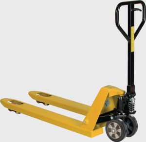 Wózek paletowy dł. wid. 1150 mm udźw. 2500 kg stal sygnał. żółty RAL 1003 lita g