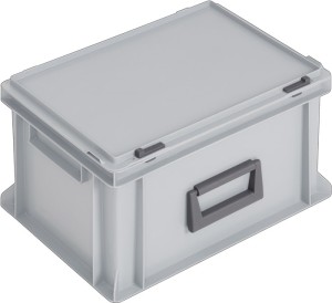 Walizka z tworzywa sztucznego dł.400xszer.300xwys.233 mm PP 1 uchwyt zamknięcie