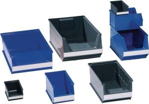 Skrz. reg. z otwartą przednią częścią dł. 500/450 x szer. 310 x wys. 200 mm PE n