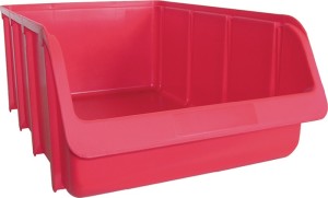 Skrzynka regałowa z ot. przednią częścią dł. 489/422 x szer. 312 x wys. 184 mm P