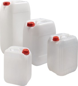 Kanister przemysłowy 10 l PE dopuszczenie UN wys. 306 x szer. 192 x gł. 232 mm H