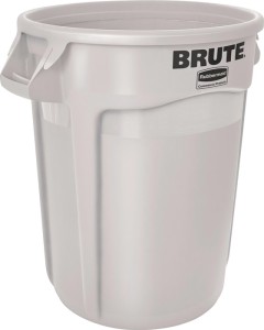Pojemnik wielozadaniowy biały 121 l PE śred. zewn. 560 x w. 692 mm RUBBERMAID