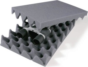 Wkładka z tworzywa piankowego wykrój pianki wypustkowej, 297 x 210 mm do wykłada
